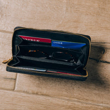 Load image into Gallery viewer, Solid Faux Leather Long Wallet Several Colors