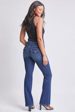 Load image into Gallery viewer, Ladie's Sustainable High Rise Bootcut Jeans