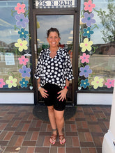 Load image into Gallery viewer, Women's High-Rise Pull-On Bermuda Shorts- Black