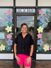 Load image into Gallery viewer, Women's High-Rise Pull-On Shorts- Pink