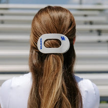 Load image into Gallery viewer, Teleties Large Flat Round Clip- Go Big Blue