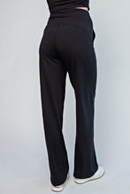 Load image into Gallery viewer, Buttery Soft Full Length Straight Yoga Pants- Black