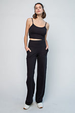 Load image into Gallery viewer, Buttery Soft Full Length Straight Yoga Pants- Black
