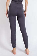 Load image into Gallery viewer, Buttery Soft Full Length Leggings In Charcoal With Side Pockets