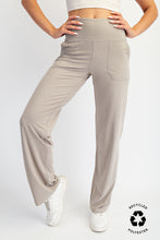 Load image into Gallery viewer, Buttery Soft Full Length Straight Yoga Pants- Stone Taupe
