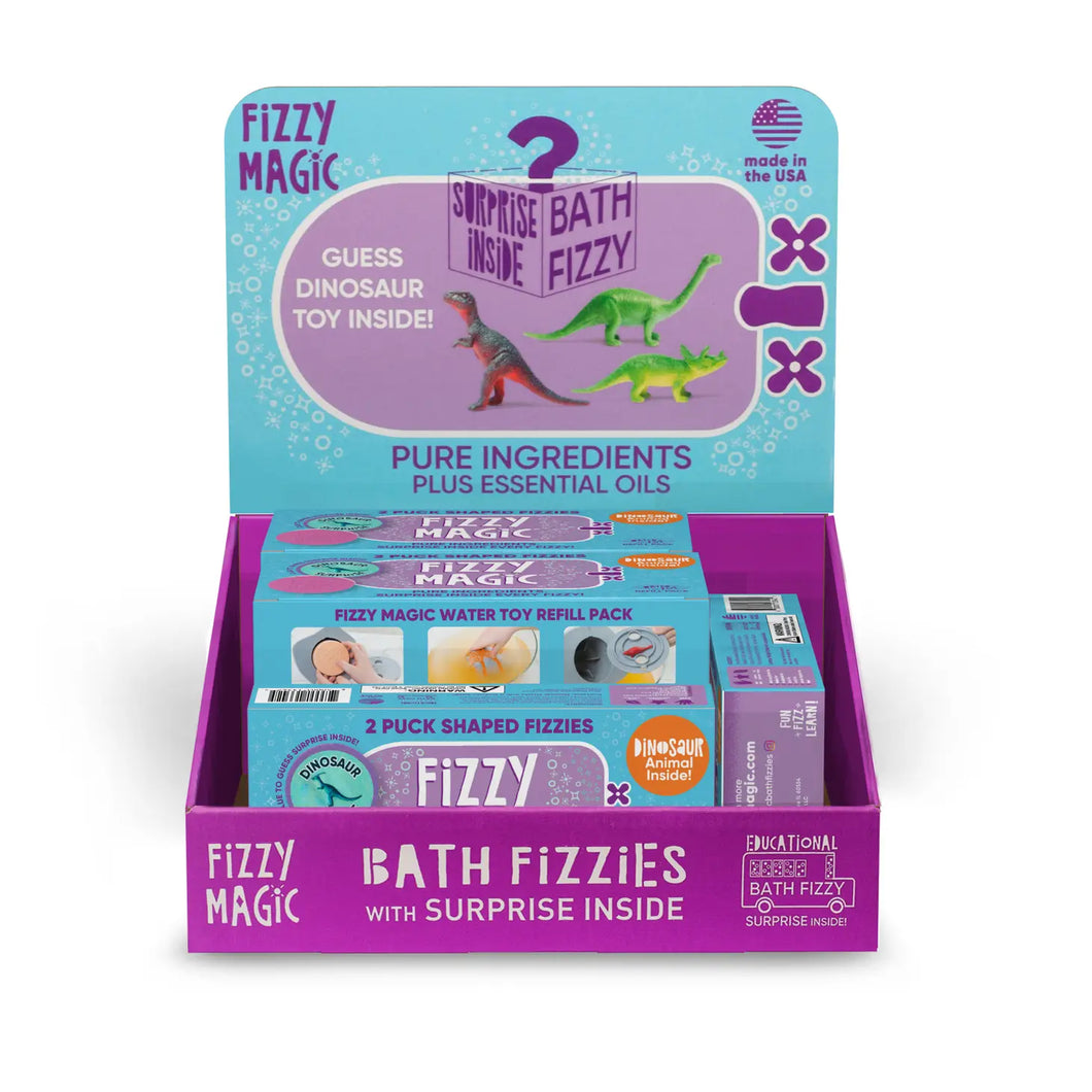 Dinosaur Surprises, 2 Puck Shaped Bath Bombs