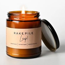 Load image into Gallery viewer, Rake, Pile, Leap 7 oz Statement Candle