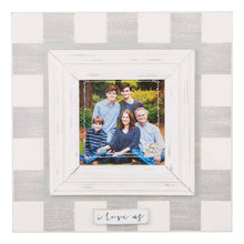 Load image into Gallery viewer, I Love Us Plaid Frame