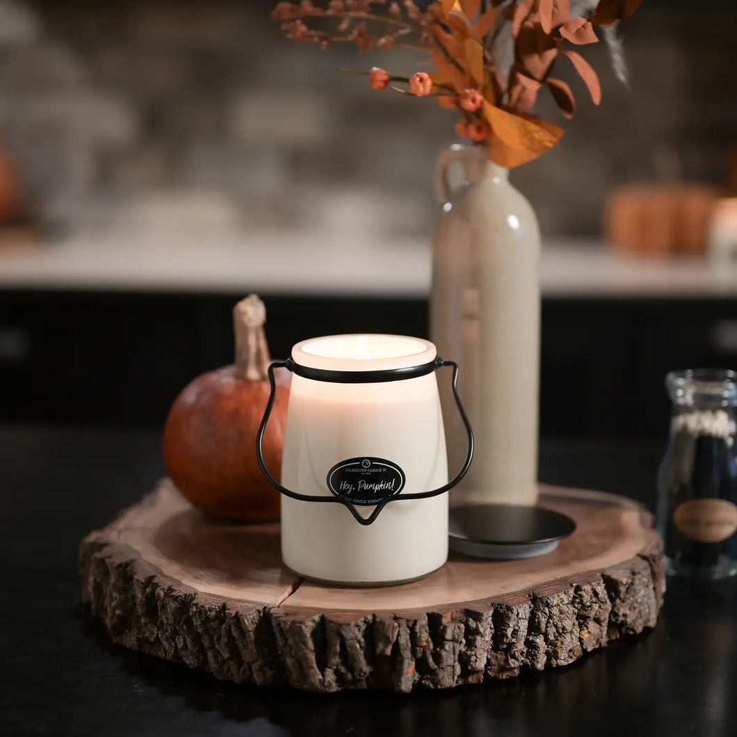 Hey, Pumpkin!- 22-Ounce Butter Glow Jar Candle