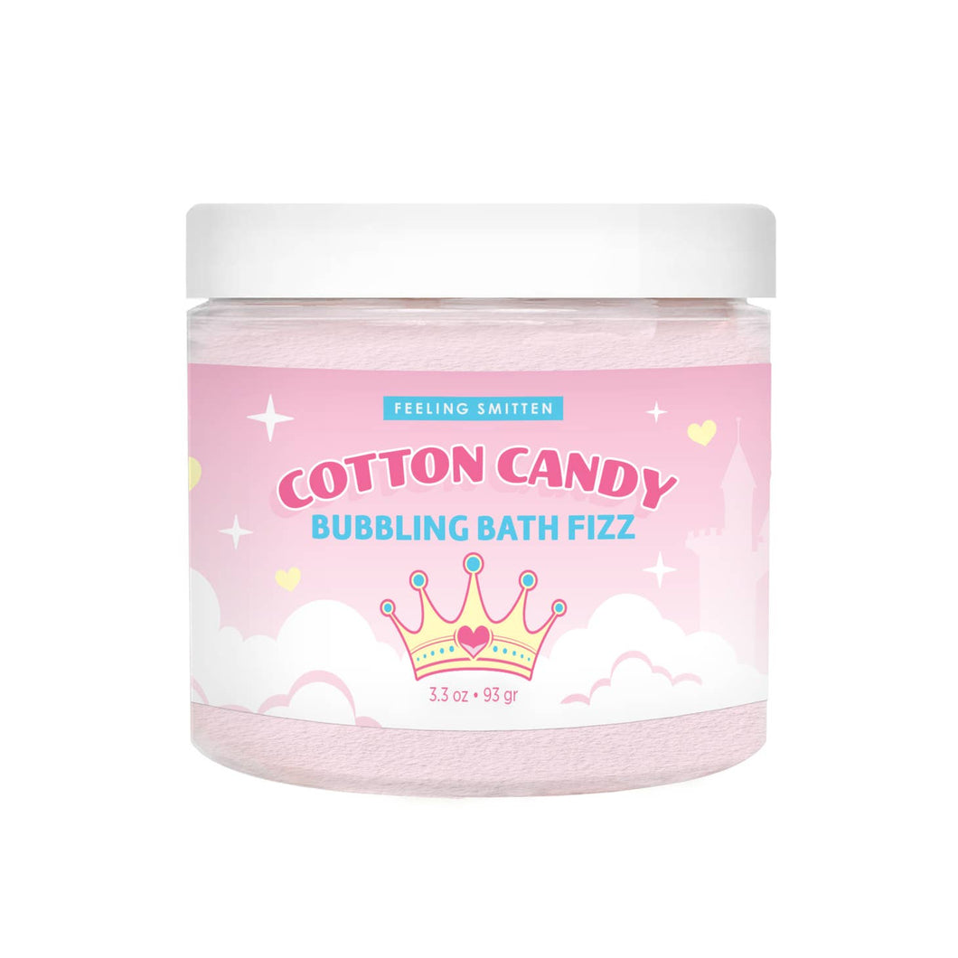 Cotton Candy Crown Bubbling Bath Fizz