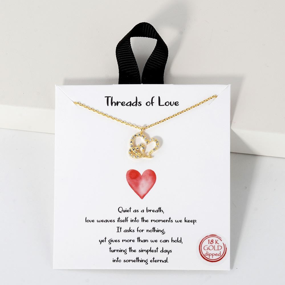 Dainty Chain Link Necklace Featuring Branch Pendant With Pearl & Cubic Zirconia Accents