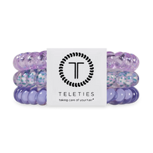 Load image into Gallery viewer, Lavender Mist Teleties Small 3-Pack Hair Tie
