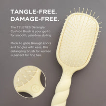 Load image into Gallery viewer, Teleties Detangler Hair Brush For Fine Hair - Tan