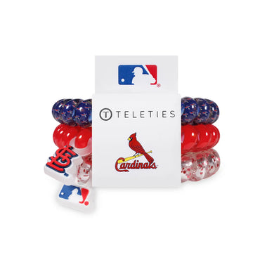 St. Louis Cardinals Teleties Large 3-Pack Hair Ties