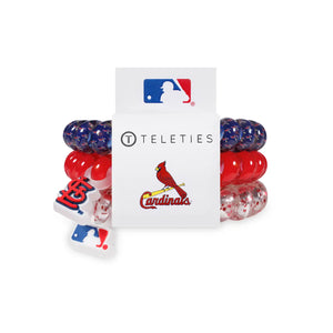 St. Louis Cardinals Teleties Large 3-Pack Hair Ties