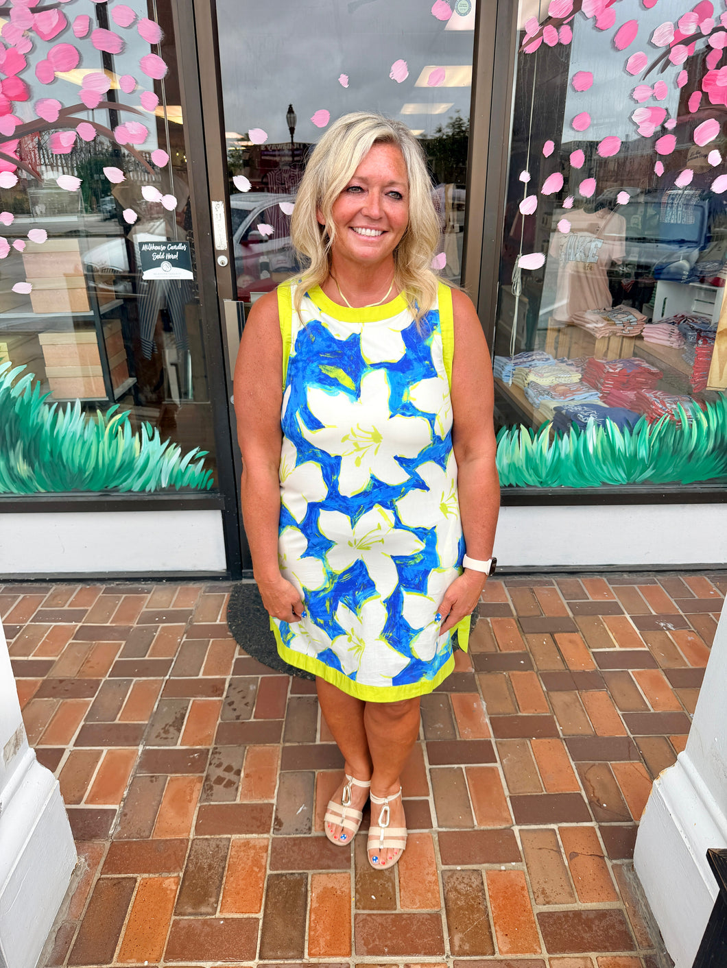 dress blue mini Mykonos One Shoulder Blue Mini Dress M