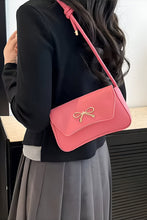 Load image into Gallery viewer, Bow Accent Pink Purse