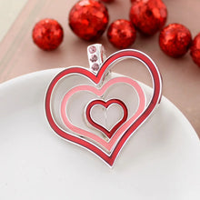 Load image into Gallery viewer, Swivel Heart Valentine&#39;s Pin/Pendant
