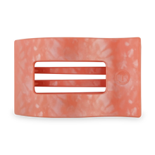 Load image into Gallery viewer, Teleties Large Flat Rectangle Hair Clip- Dreamsicle