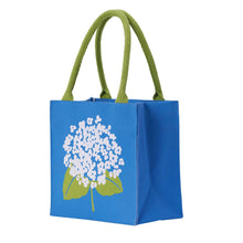 Load image into Gallery viewer, Hydrangea Sola Reusable Gift Bag Tote 8x8x5