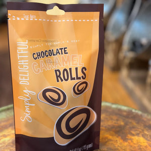 Chocolate Caramel Rolls 4 oz
