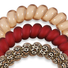 Load image into Gallery viewer, Wild Side Teleties Large 3-Pack Hair Ties