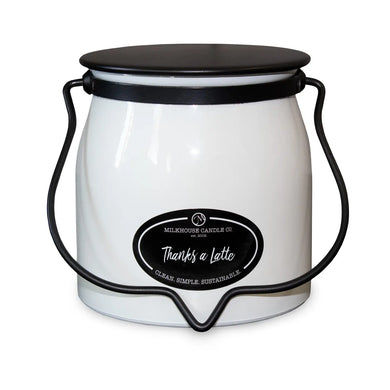 Thanks A Latte- 16-ounce Butter Glow Jar