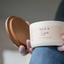 Load image into Gallery viewer, Milk &amp; Sugar 10 oz Statement Candle
