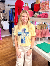 Load image into Gallery viewer, Patchwork Cross Graphic Printed Tee