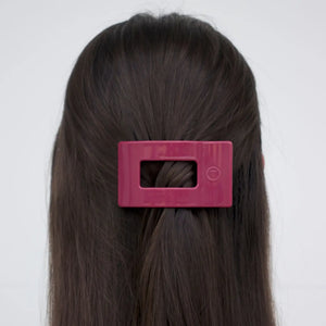 Teleties Small Flat Rectangle Hair Clip- Wild Side