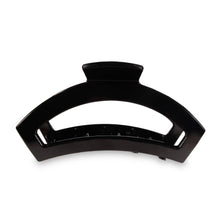 Load image into Gallery viewer, Teleties Open Large Hair Clip- Jet Black