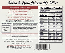 Load image into Gallery viewer, Artisan Kitchen Baked Buffalo Chicken Dip Mix