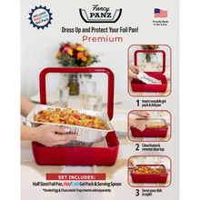 Load image into Gallery viewer, Fancy Panz Premium Carrier with Hot/Cold Gel Pack – Red