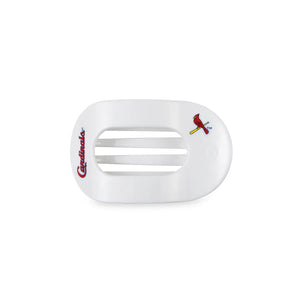 Teleties Small Flat Round Clip- St. Louis Cardinals