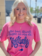 Load image into Gallery viewer, The Sun Shines Bright On My Old Kentucky Home Pink Soft Unisex Tee