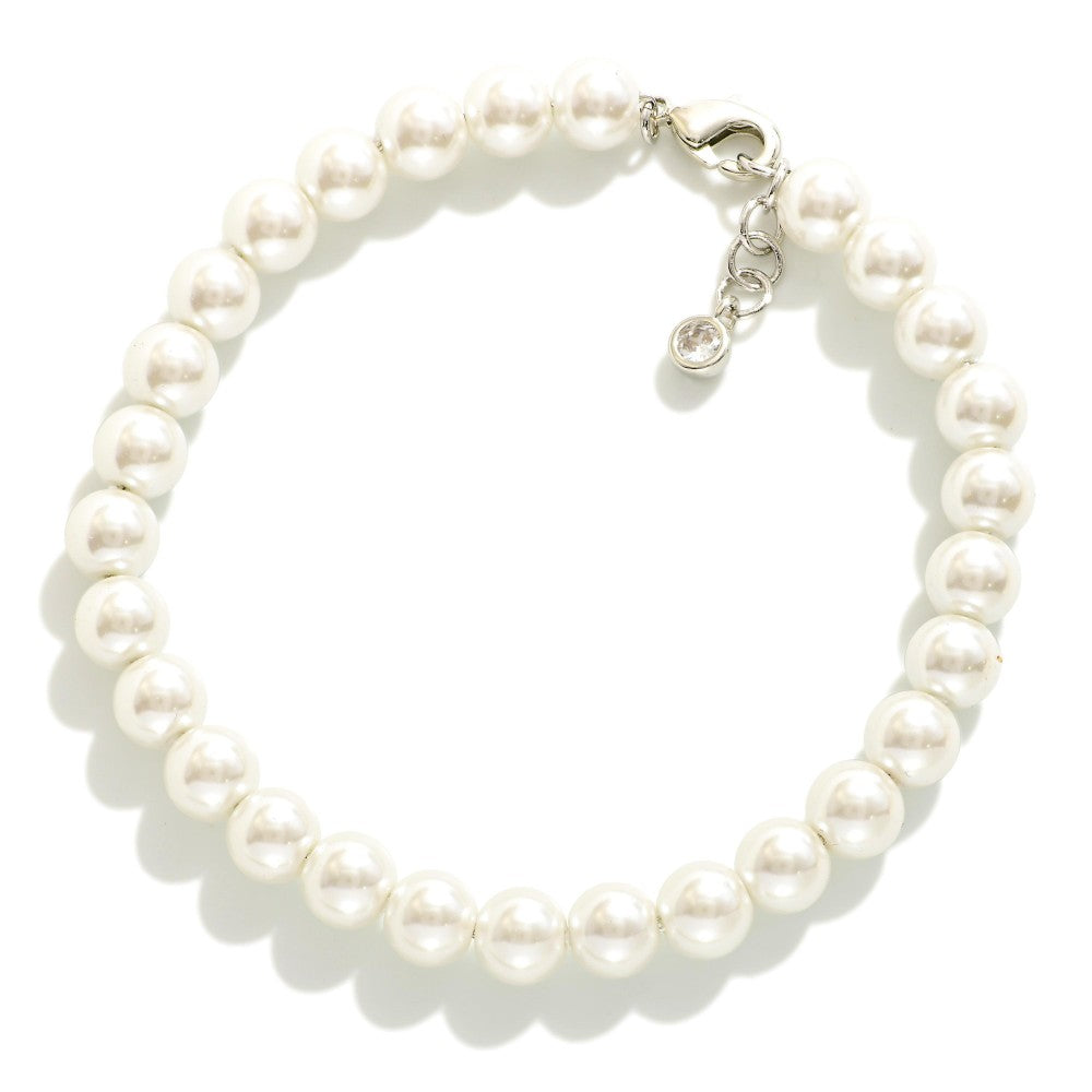 Pearl Beaded Bracelet