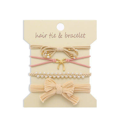 Dual Function Knot Bracelet Hair Tie