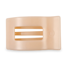 Load image into Gallery viewer, Teleties Medium Flat Rectangle Hair Clip- Almond Beige