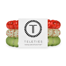 Load image into Gallery viewer, Locally Grown Teleties Large 3-Pack Hair Ties