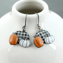 Load image into Gallery viewer, Pumpkin Trio Earrings