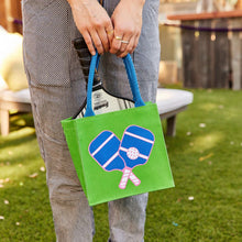 Load image into Gallery viewer, Pickleball Reusable Gift Bag Tote 8x8x5