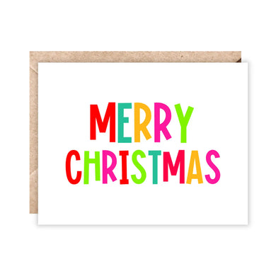 Merry Christmas Greeting Card