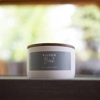 Silver Birch 10 oz Statement Candle