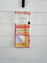 Load image into Gallery viewer, Bright Plaid Waffle Knit Kitchen Towel