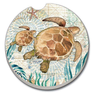 Monterey Bay Absorbent Stone Car Coaster 1 Pack