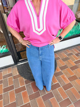 Load image into Gallery viewer, Denim High Rise Wide Leg Pants