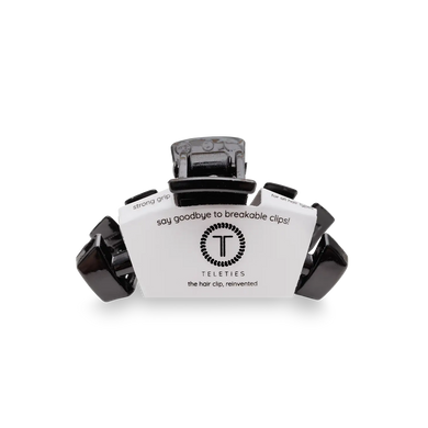 Teleties Tiny Hair Clip- Black