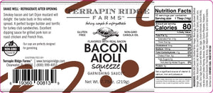 Bacon Aioli Garnishing Squeeze