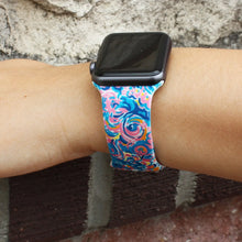 Load image into Gallery viewer, Interchangeable Silicone Watch Band-38/40/41MM -Pink Swirly