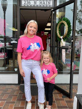 Load image into Gallery viewer, Kids Pink Bow Kentucky Soft Tee